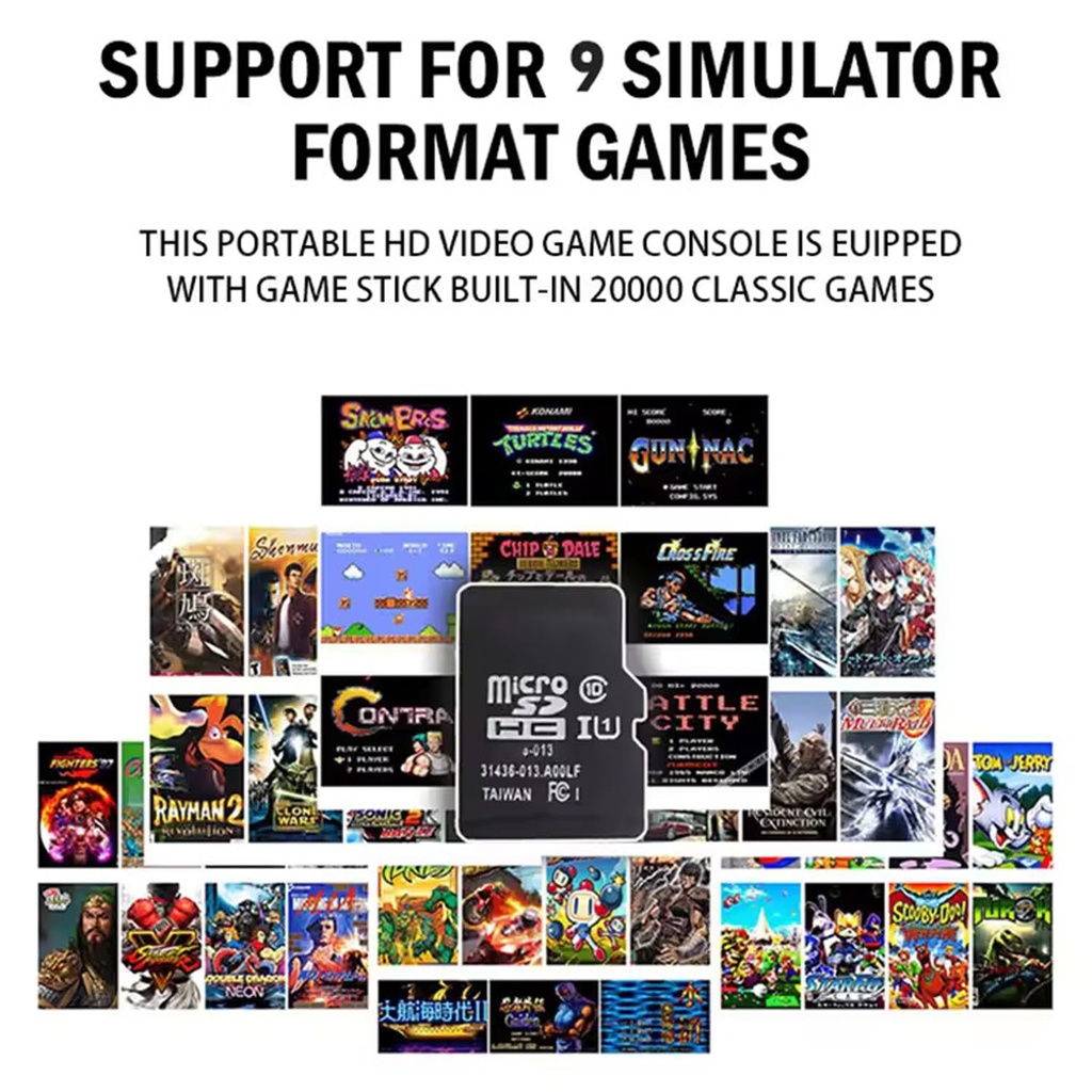 M8 4k Rockchip Rk3032 Ic Takken 3 & 20000 Games Firmware M8g-v8.0 And Two Game Controllers Ram 256mb, Rom 128mb - 3