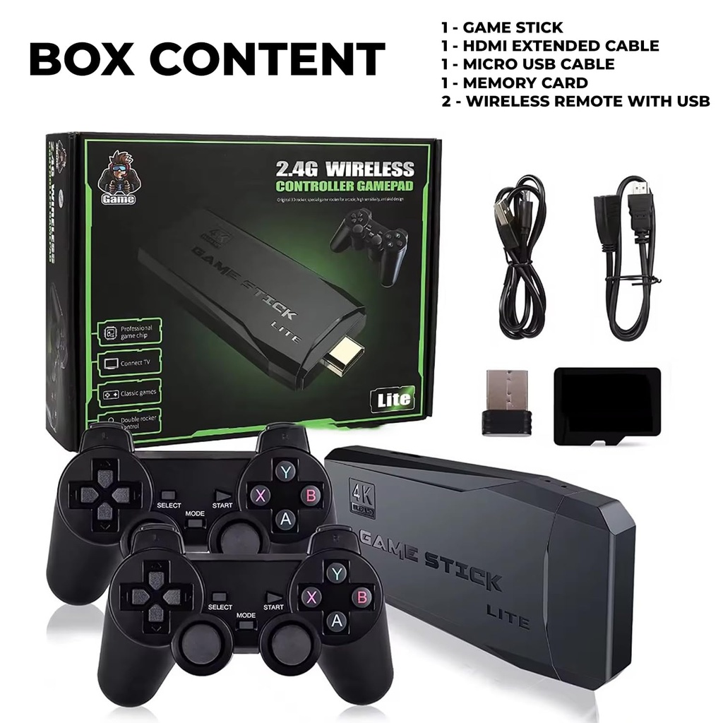 M8 4k Rockchip Rk3032 Ic Takken 3 & 20000 Games Firmware M8g-v8.0 And Two Game Controllers Ram 256mb, Rom 128mb - 4