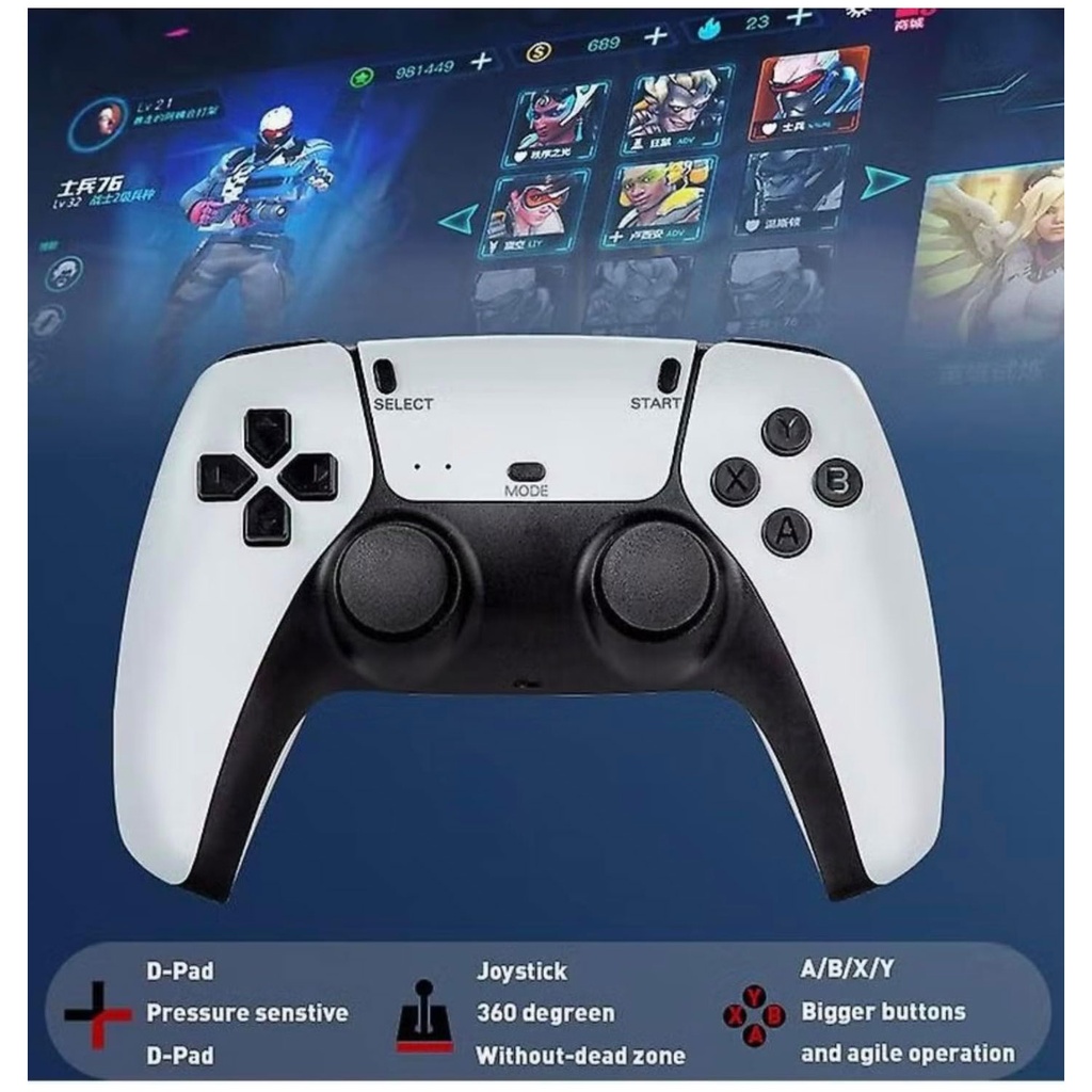 M8 Pro 64gb 4k 20000 Games Ic Mg99 Firmware M8g-v8.0 And Two Game Controllers Rk3228 Ram 256mb, Rom 128mb - 3