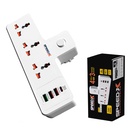 New 304puc Speed-x Premium Portable Power Strip 3socket+3usb+1type-c Port - 2