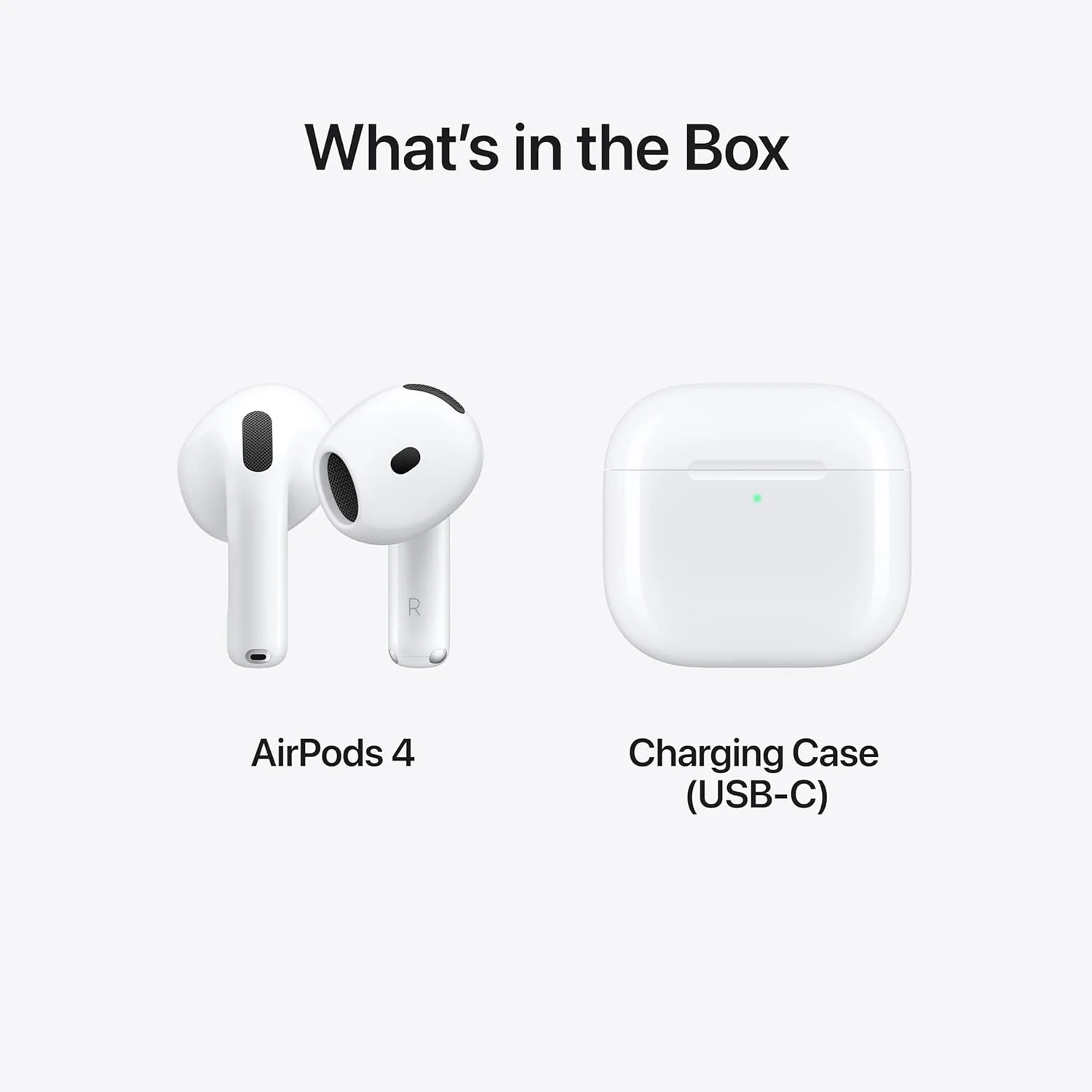 Apple Airpods 4 Bt 5.3v With Anc Usb-c & Wireless Charging Case - 4