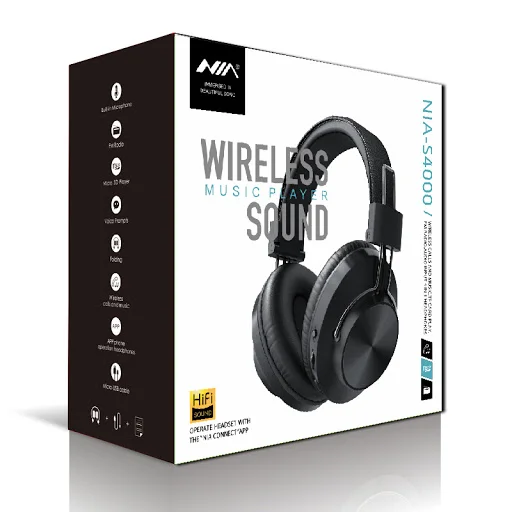 Nia S4000 Bluetooth Headset - 4