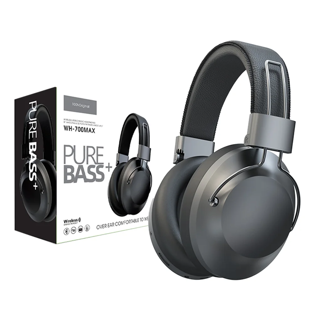 Nia Wh700 Over Ear Headsets Wireless Stereo Bluetooth Headphones Bluetooth With Mic Super Sound - 4