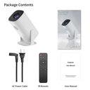 P30 1080p (150 Ansi) Mini 4k Android 11.0 Dual Wifi And Bluetooth 1gb+8gb Portable Projector For Home - 4