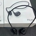 Pro Air Neck Hanging Wireless Earphone Black - 4