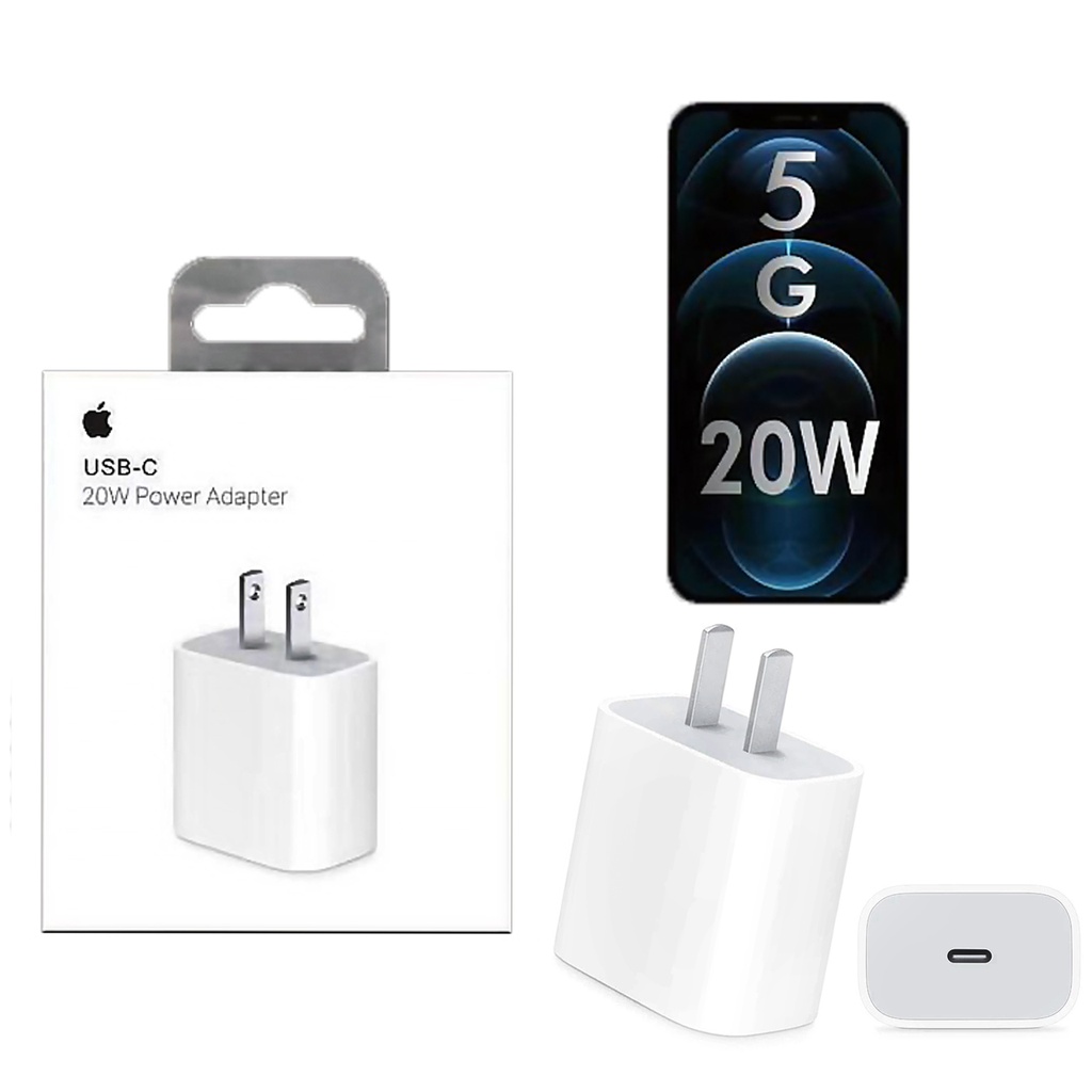 Iphone Usb-c Pd 20w Power Adapter Charger