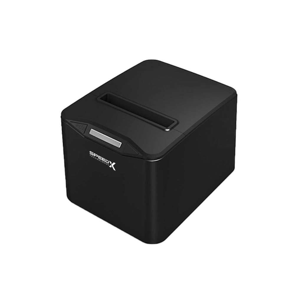 Speed-x Sp-210ul 80mm Thermal Receipt Printer Usb+lan (Black)
