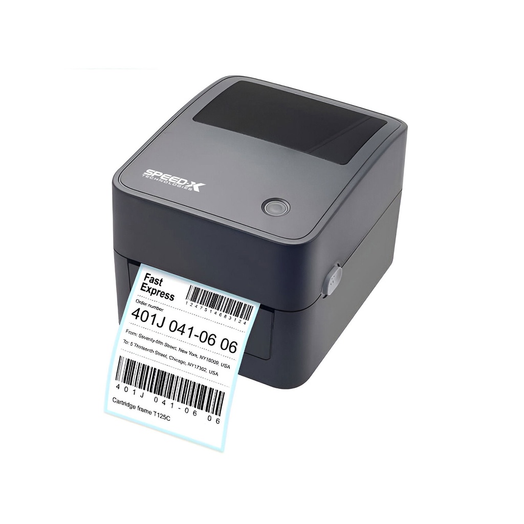 Speed-x Sp-700u 4 Inch Thermal Receipt And Label Printer With Usb Interfac,152mm/s Printing Speed