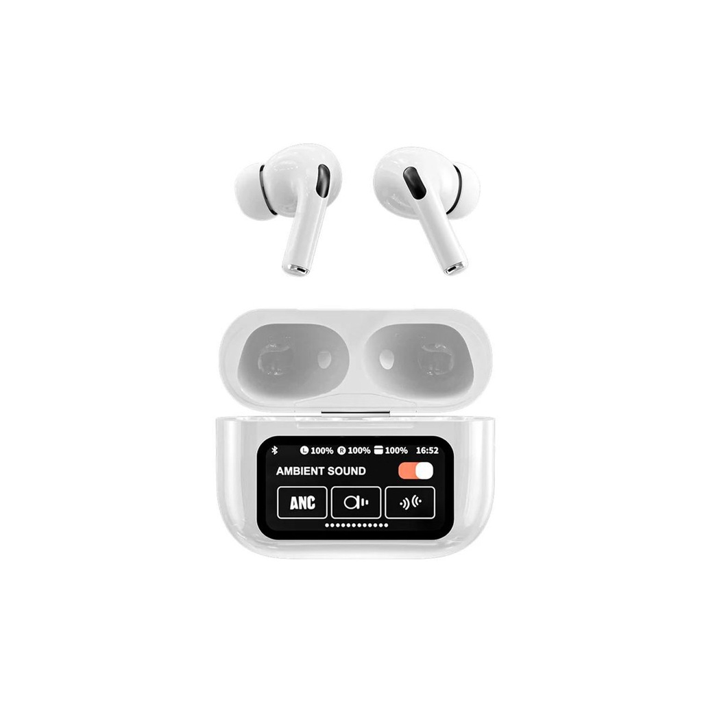 New A9 Pro Apple Airpods Anc/enc Zhongkelqnxun Noise Reduction Touch Control Bluetooth 5.4 Wireless Earbuds