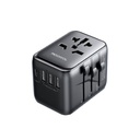 Jr-tcw01 17w 4-port Universal Travel Adapter