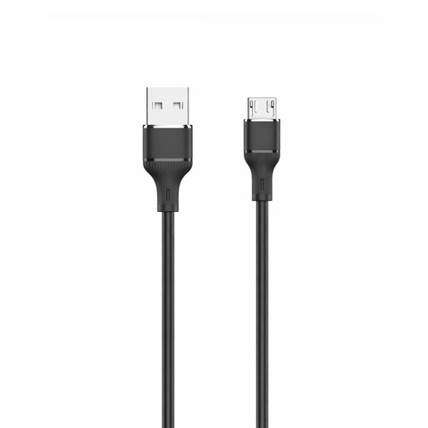 Logilink Usb To Micro Silicone Fast Charging Data Cable 1m (1 Year Warranty) (Black)