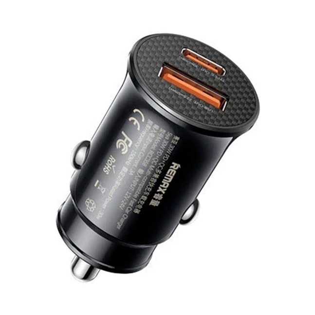 Remax Rcc358 Siya Series 30w Pd + Qc Dual Port Fast Car Charger