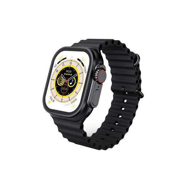2.2 Inch X8 Ultra Max With Compass Smart Watch Series 8 Nfc Always-on Display & Wireless Charging With Wearfit Pro App (Black)