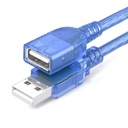 Usb Extension Male To Female 2.0 Crystal Blue (imported Cable)