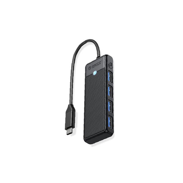 Orico Type-c To Usb Hub 3.0 4 Ports Papw4a-c3-015-bk-ep