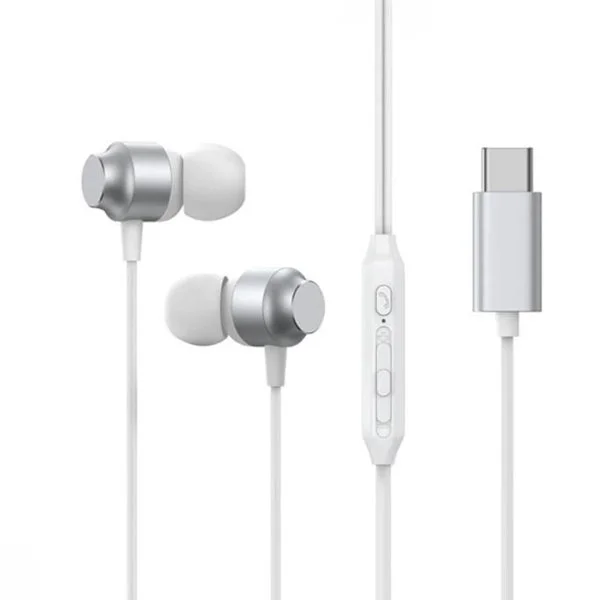 [01427] Joyroom-ec06 Type-c Series In-ear Metal Wired Earbuds