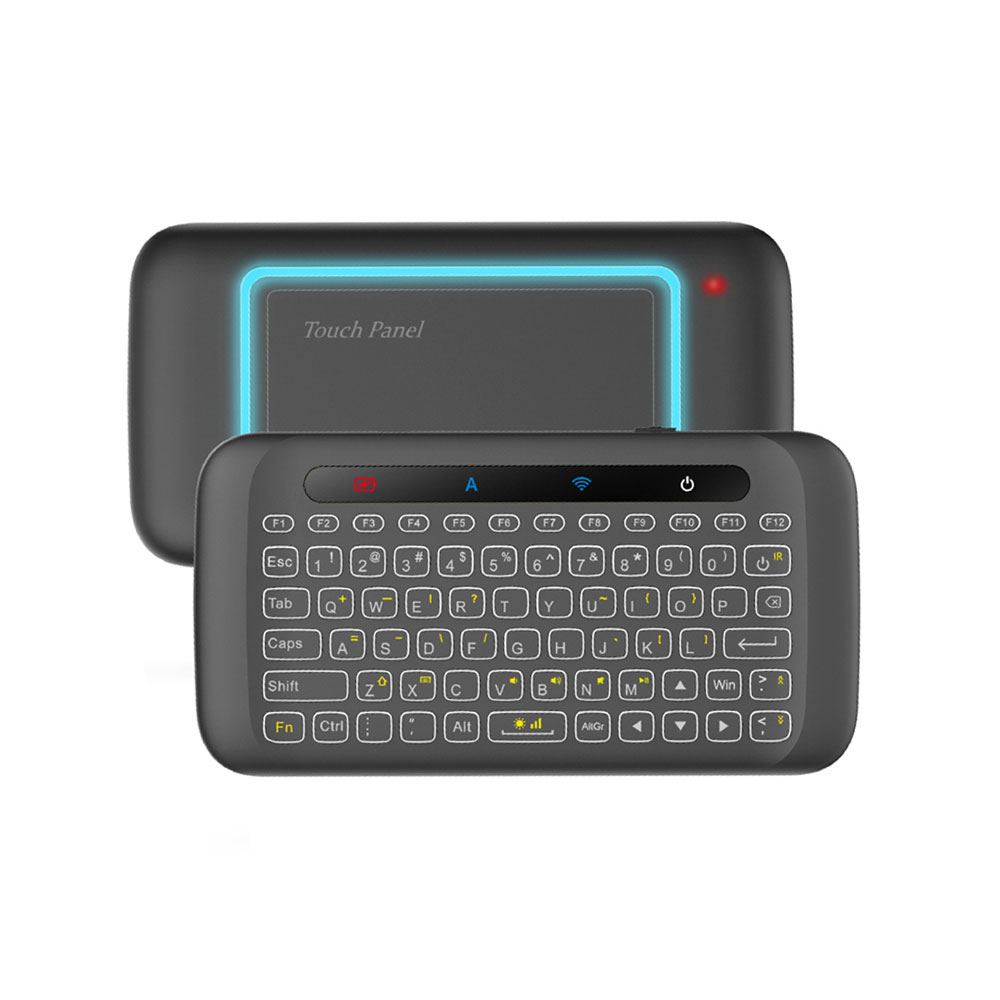 [01375] H20 Universal Mini Backlight Touchpad Wireless Keyboard Air Mouse Controller