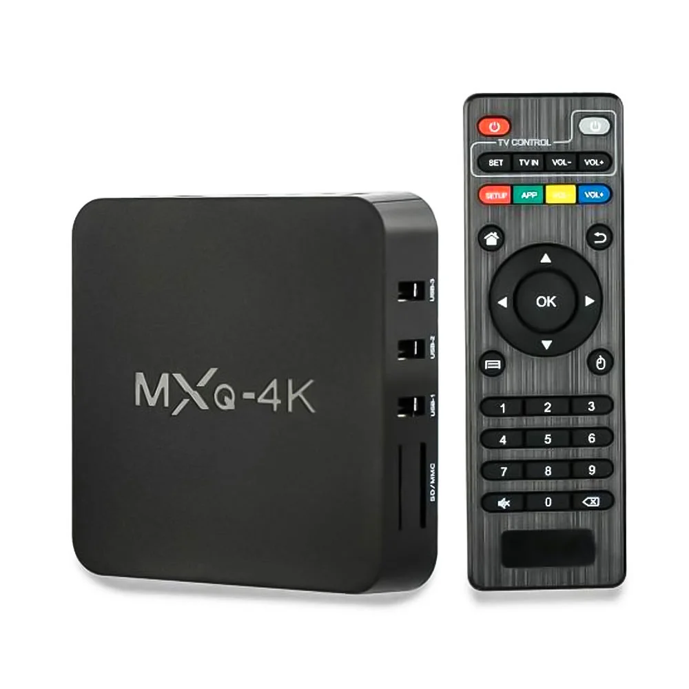 Smart Box Mxq 4k Quad Core 1g+8g