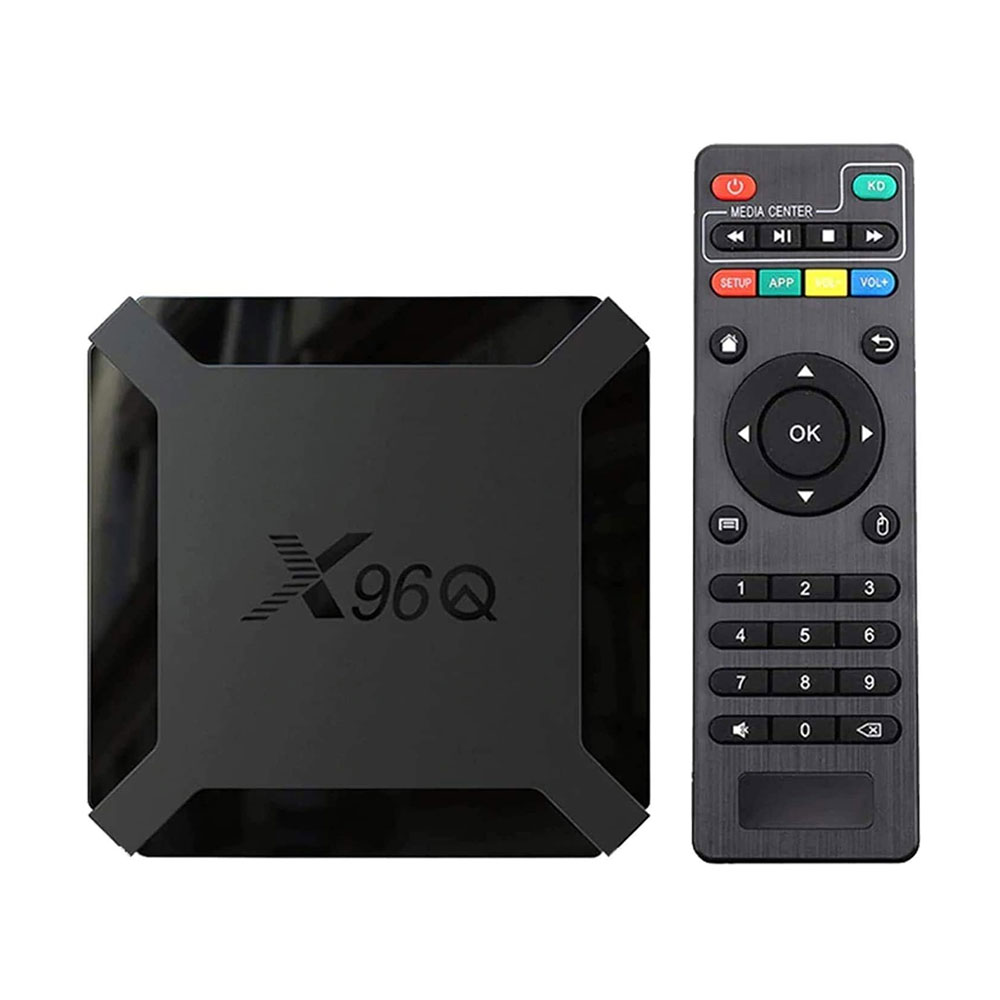[01041] Smart Box X96q Mini Quad Core 2g+16g 4k 60fps Android 10v