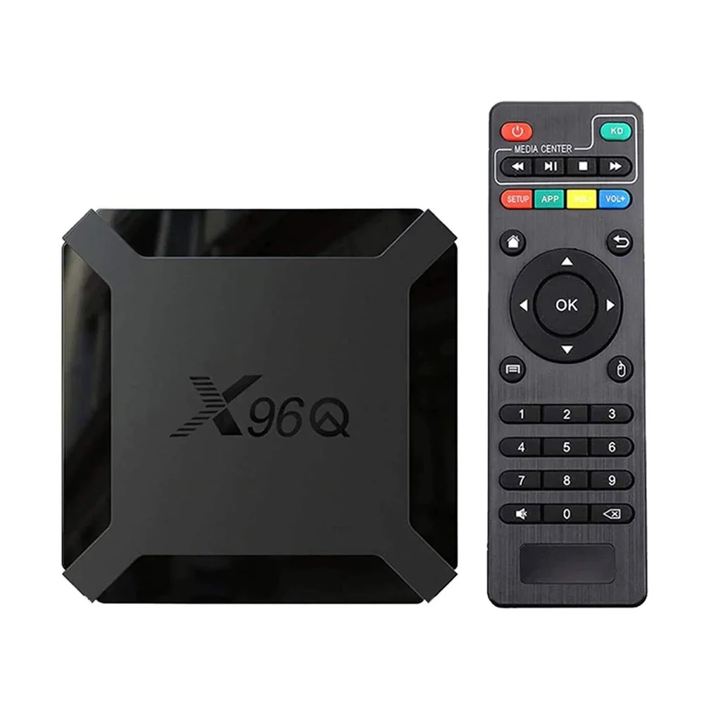 Smart Box X96q Mini Quad Core 2g+16g 4k 60fps Android 10v