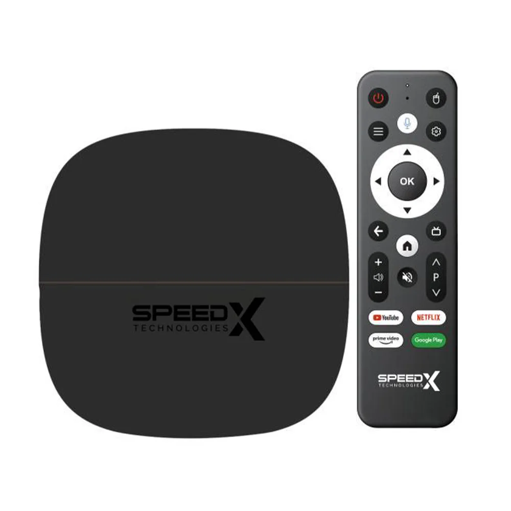 Speedx Pixel4k X20 Plus Allwinner H313 Android 10.0v 4k Smart Tv Box 2gb+16gb Air Mouse With Voice Control