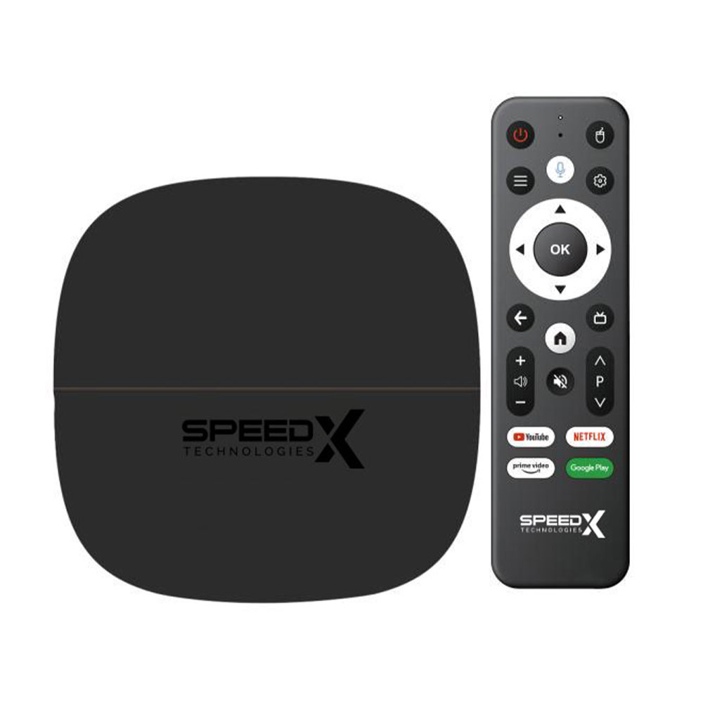 [01860] Speedx Pixel4k X20 Plus Allwinner H313 Android 10.0v 4k Smart Tv Box 2gb+16gb Air Mouse With Voice Control