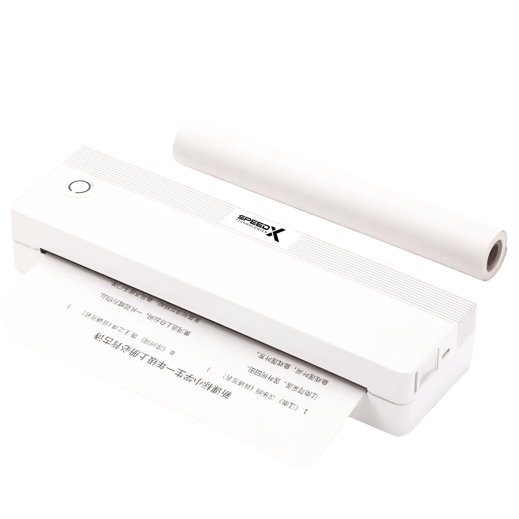 Speed-x Sp-a42 (bt+wifi) A4 Portable Inkless Thrmal Prnter 10mm/s