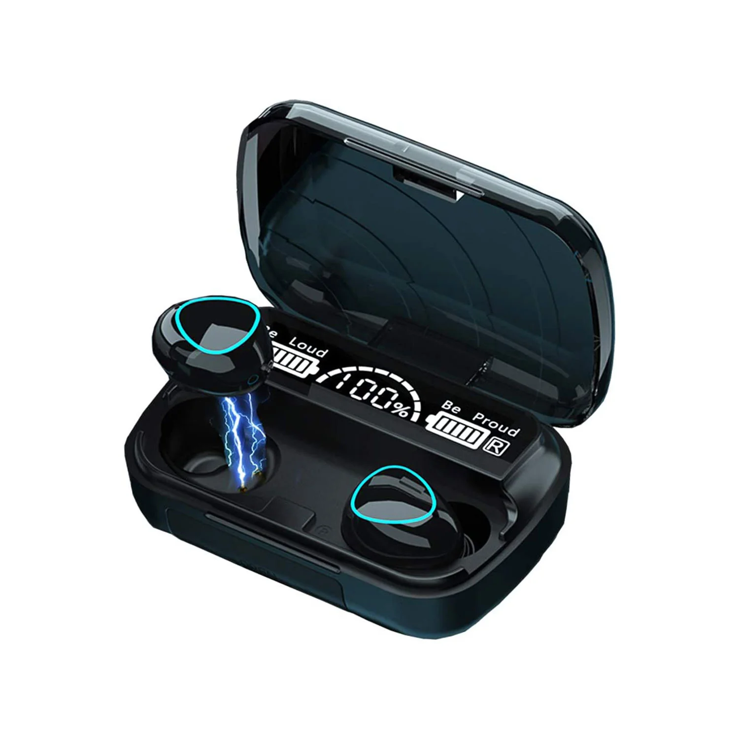 [01312] M10 Wireless Earbuds Bluetooth Earphones Noise Cancellation Hifi Quality