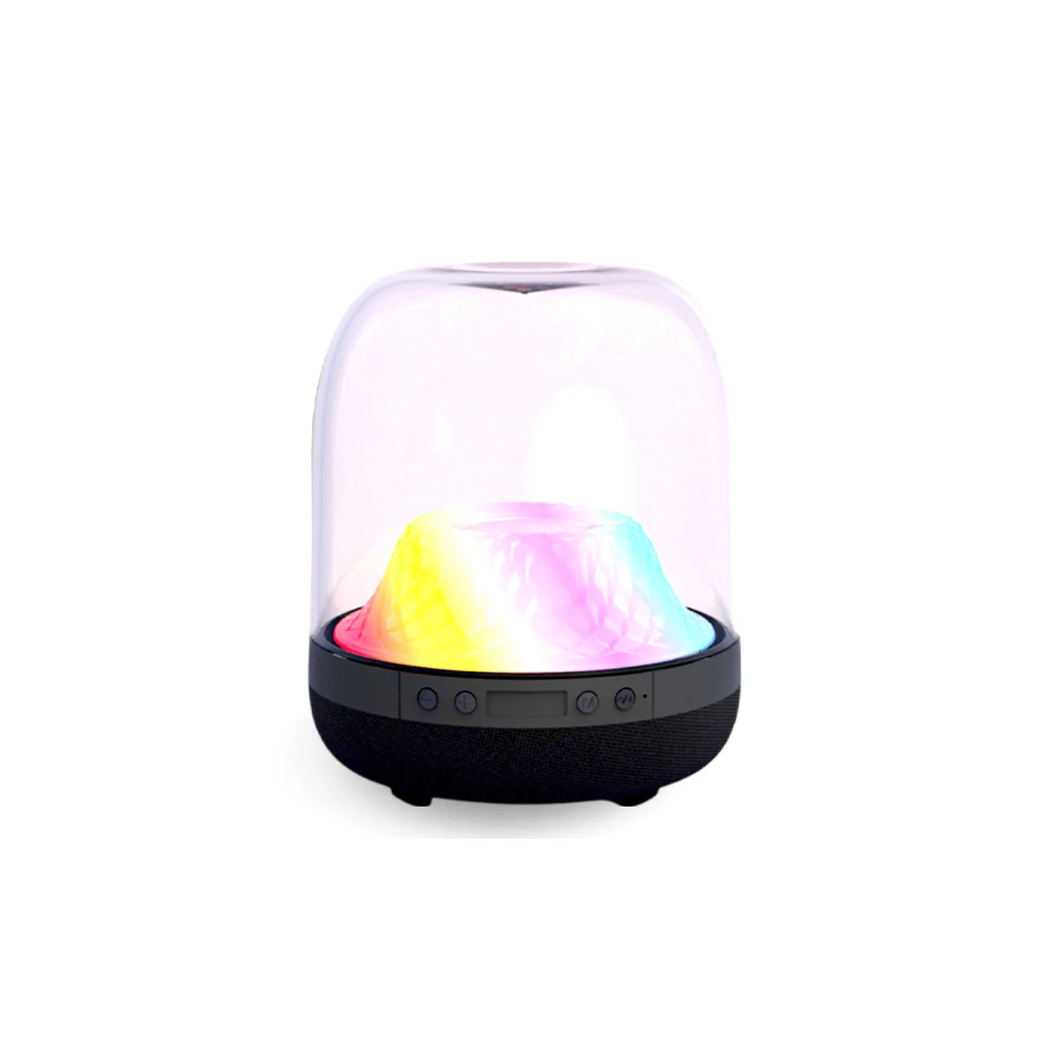 [01725] Lp92 Bt Led Glass Transparent Magic Color Speaker