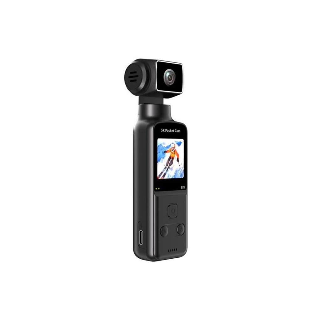 [01974] K1 Pocket 5k Hd Wifi Handheld 270° Rotatable Sports & Vlogging Action Camera