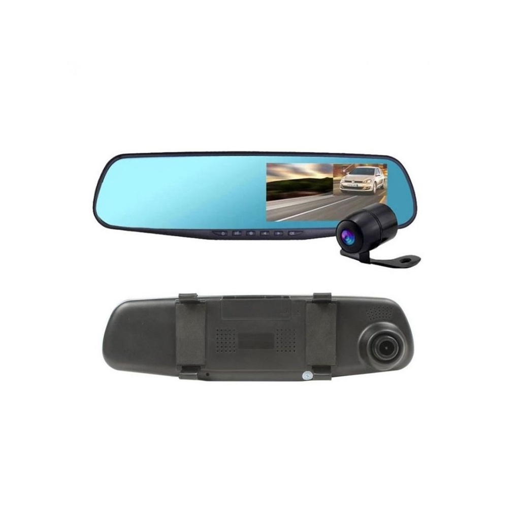 [00736] L830 Car Dvr Mirror Dual Camera Front/back 1080p