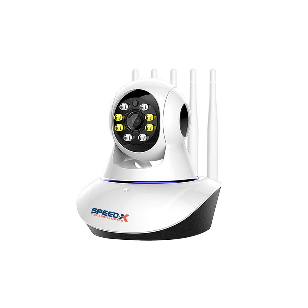 [01348] New Speed-x 5 Antenna Ca-q5-5 Night Vision Camera 2mp 1080p Full Hd With V380 Pro App