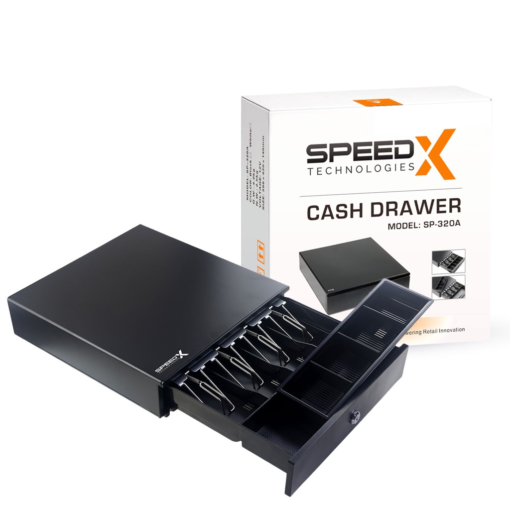 [02072] Speed-x Sp-320a 4 Bill 5 Coins High Temperature Paint Cash Drawer