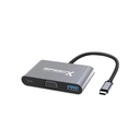 Speedx Sp-tc01 Type-c 3.1 To Vga+otg C+usb 3.0