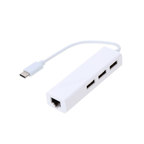 Type C 3.1 To Lan And Usb Hub