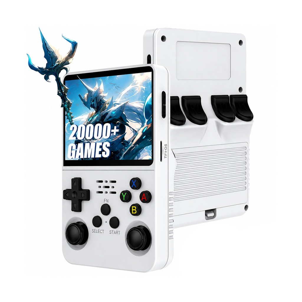 [02096] R36s Retro Handheld Video Game Console 3.5 Inch Ips Screen