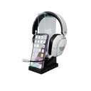 Xtrike Me Ht-09 Headset & Phone Stand With 4 Usb Port And Led Light
