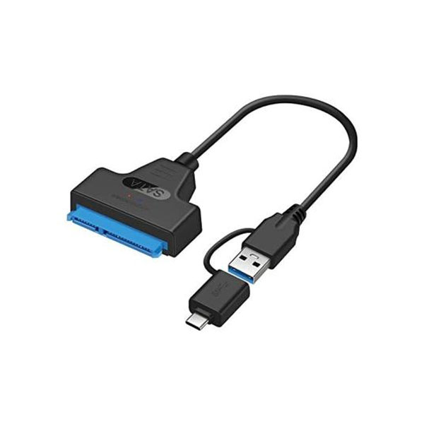 [01951] Speedx 2 In 1 Usb And Type-c To Sata 3.0 Cable