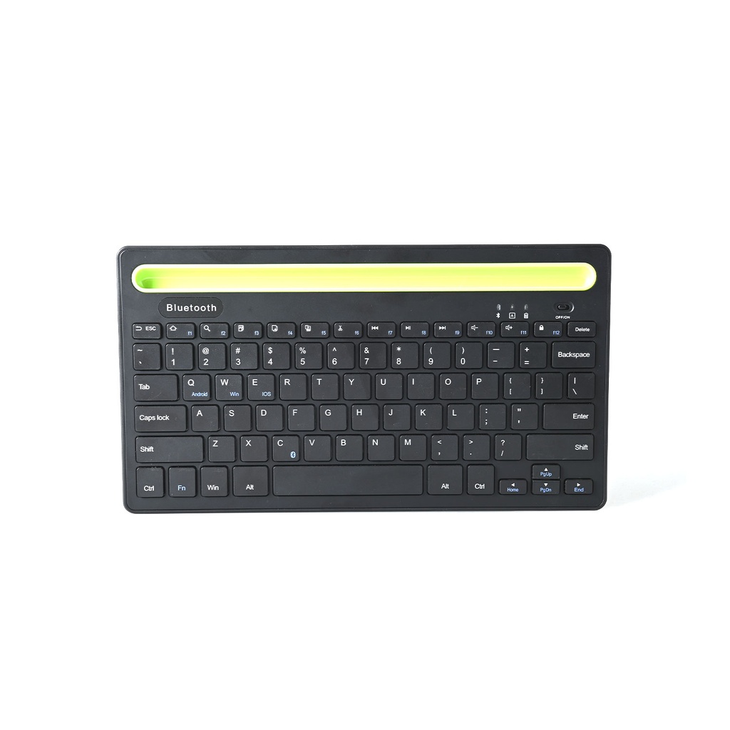 [01721] Wireless Bluetooth Keyboard With Phone/tablet Holder Slot
