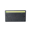 Wireless Bluetooth Keyboard With Phone/tablet Holder Slot