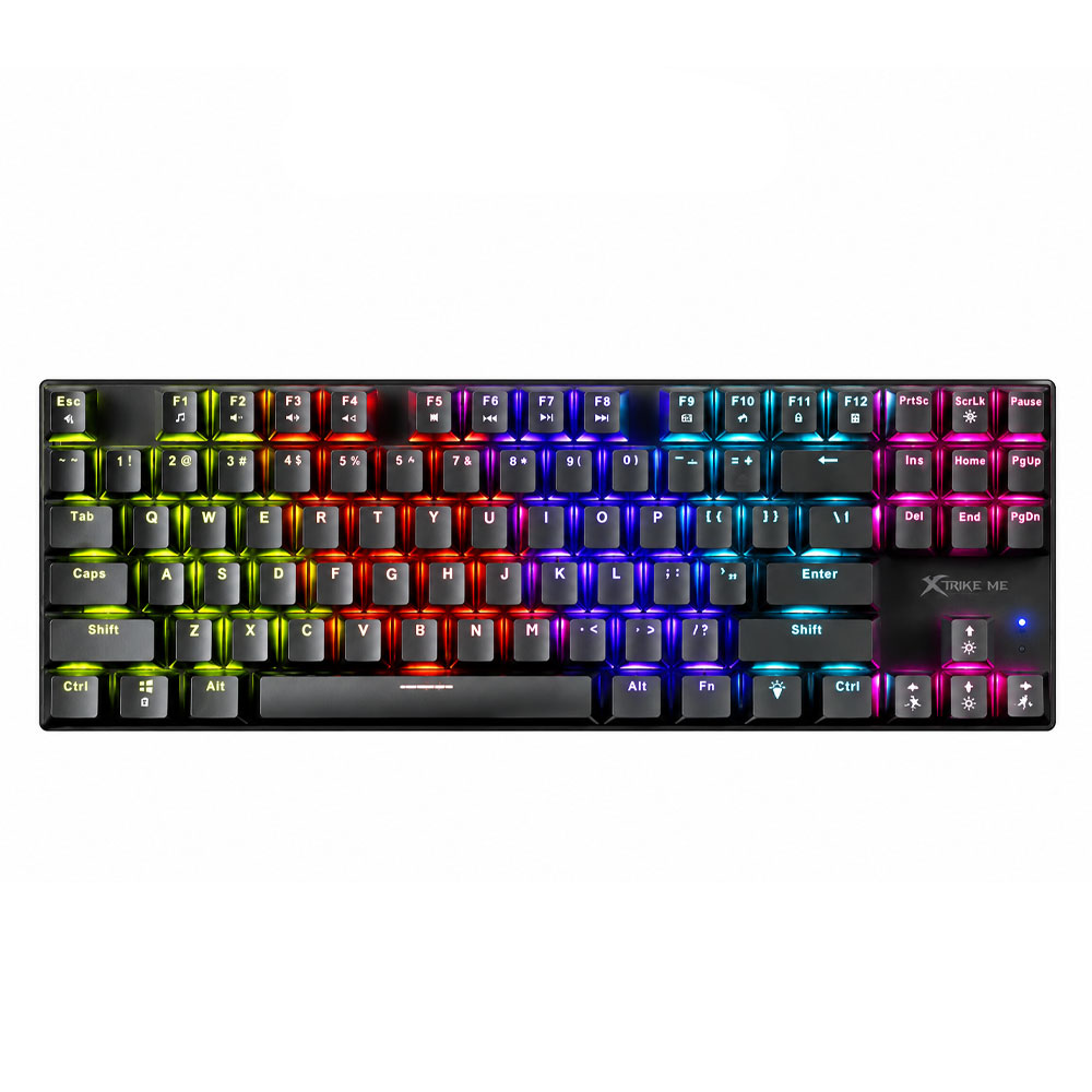 Xtrike Me GK-989 Wired TKL Mechanical Gaming Keyboard 87 Keys Red Switches