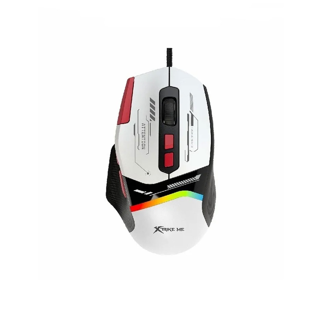 [01988] Xtrike Me Gm-323 Rgb 12800 Dpi Wired Gaming Mouse With 8 Programmable Buttons