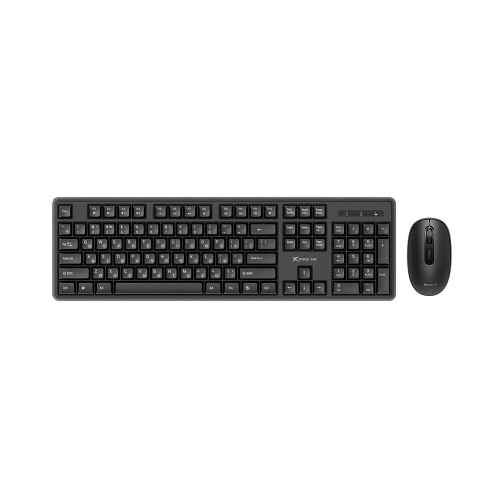 [01924] Xtrike Me Mk-307 En Wireless Keyboard & Mouse Combo