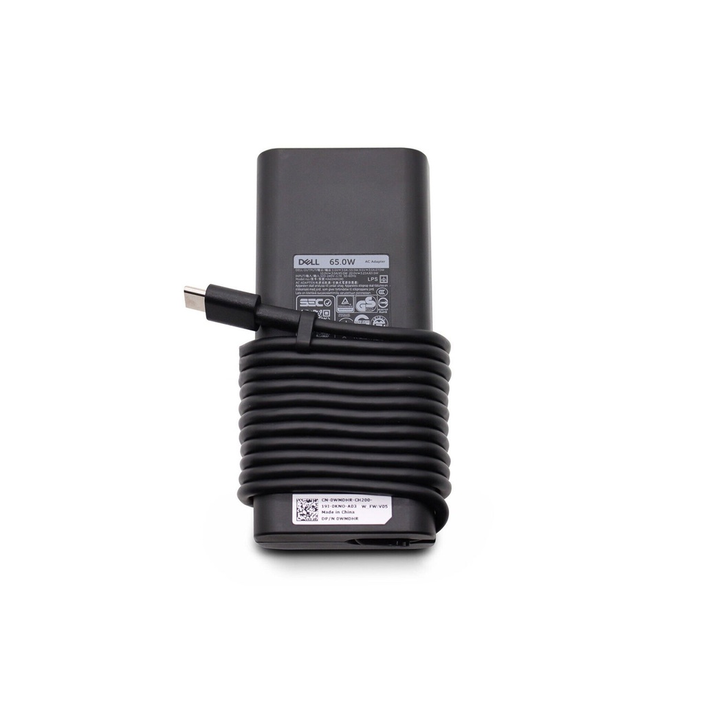 [01297] Dell 65w Usb-c Power Adapter Laptop Charger