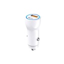 Aspor A910 Fast Car Charger Qc 3.0 Dual Aluminum Metal 38w Pd Portable