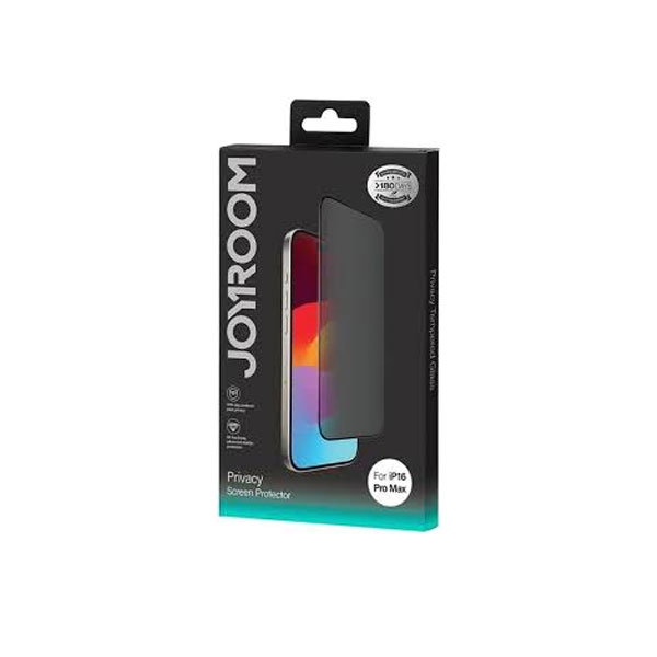 [01863] Joyroom Jr-mlg0283 Full Cover Privacy Glass Screen Protector For Ip16 Pro Max