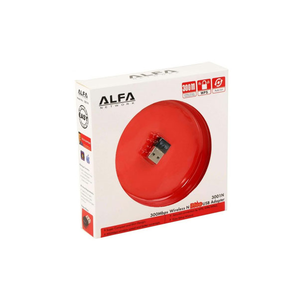 [00186] Alfa Wifi Usb Adapter Mini 300mbps