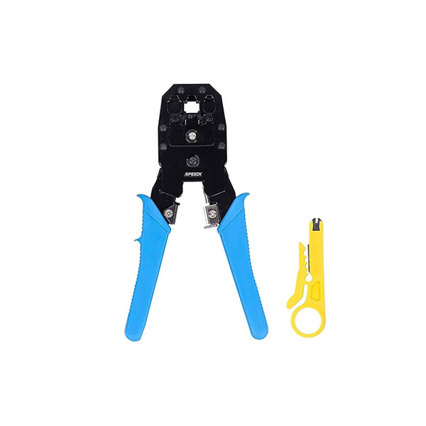 [01937] Wj-315 Modular Network Crimping Tool Rj45 Rj11 Plug Blue Handle