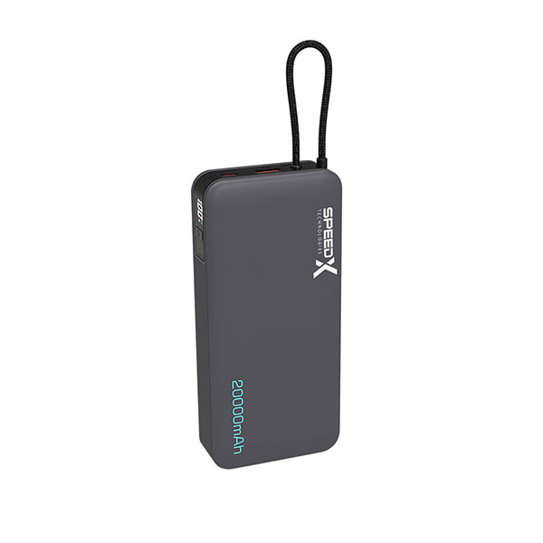 [01965] Speedx Sp-s285 22.5w 20000mah Super Fast Charging Power Bank