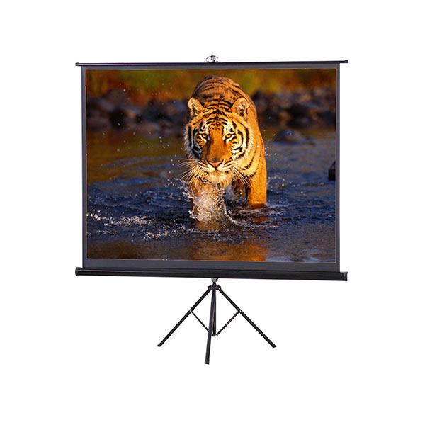 [00469] Projector Screen 120 Inch Tripod Portable 6x8 Feet 4:3mw Speed-x